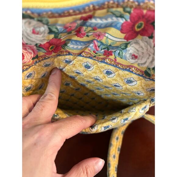 Rare Vintage Vera Bradley Elizabeth Zip Tote Bag - Picture 2 of 9